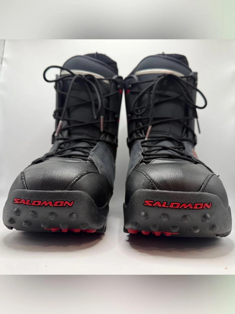 Salomon Symbio Thermicfit Men’s Size 13.5US Snowboard Boots Black Red